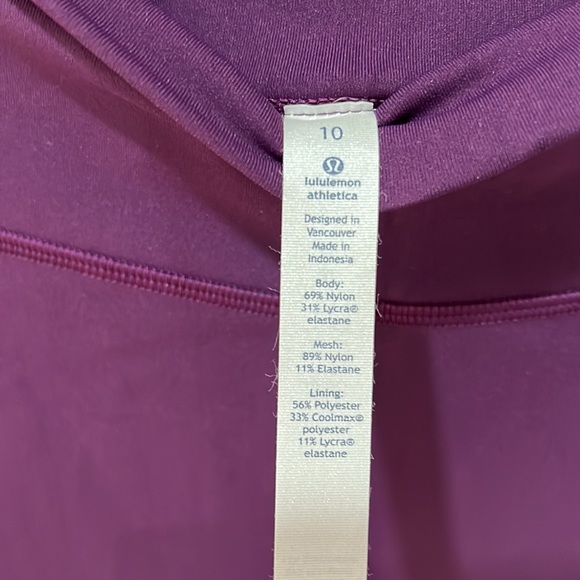 Lululemon cuffed legging with mesh detail - Picture 5 of 5